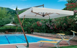 Sonnenschirm für Schwimmbad Torino Braccio