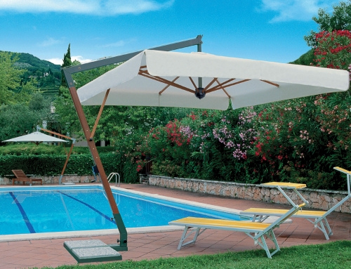 Sonnenschirm für Schwimmbad Torino Braccio